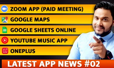 Latest Application News. Zoom Paid Live Event - Google Sheet -One plus Updated - Google map .