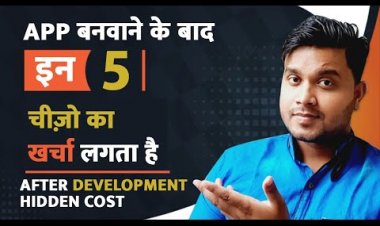 After making the app, where does it cost? What is the Maintenance Cost after making the application?