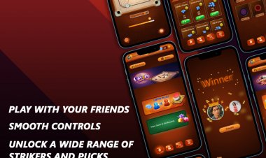 Demo of Carrom Board App - Board Game Design.