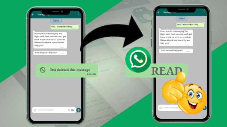 WhatsApp के Deleted Message को ऐसे चुटकियो   ऐसे मिनटों में  पढ़े?