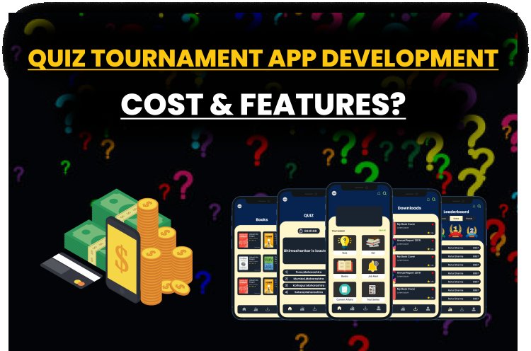 How much does it cost to make a Quiz App and Quiz Tournament App?