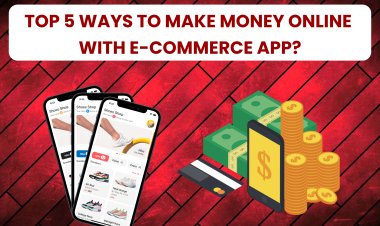Top 5 Ways to Make Money Online with E-commerce App?