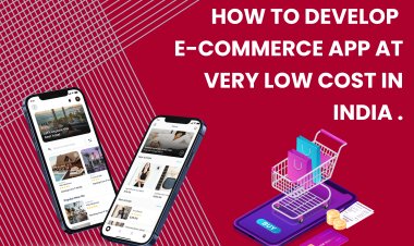 How to develop an e-commerce app at very low cost in India?