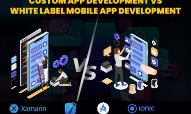 Custom app development vs white label mobile app development.