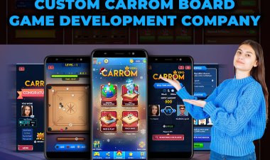 Custom Carrom Board Game Development Company.
