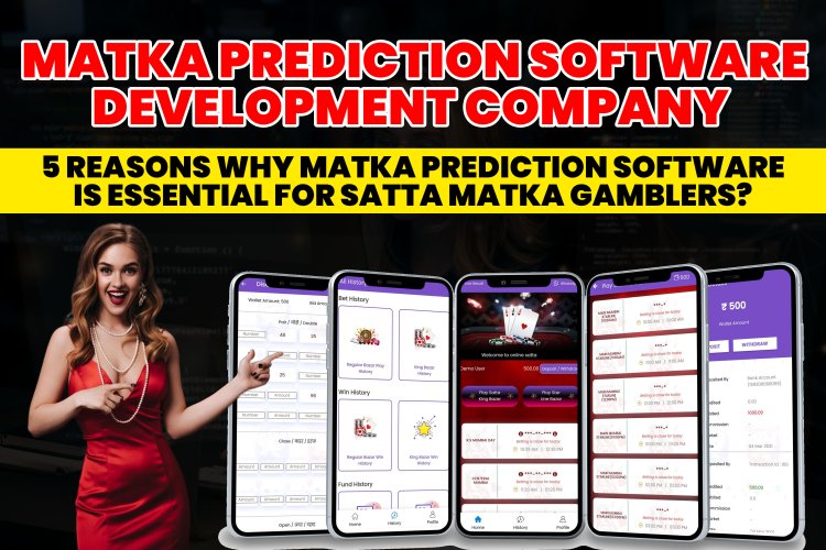 Matka Prediction Software Development Company.