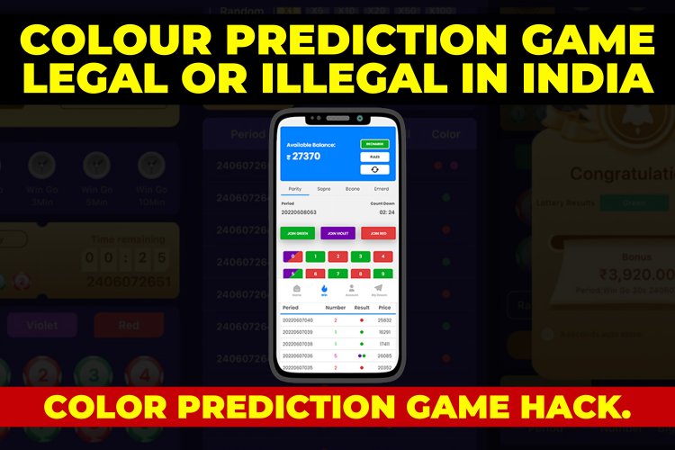 Colour prediction game legal or illegal in India?