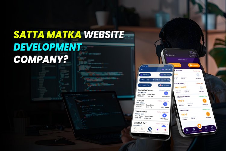 Satta Matka website development company?
