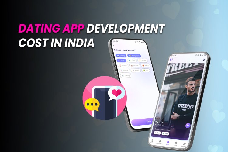 Dating App Development Cost in India.