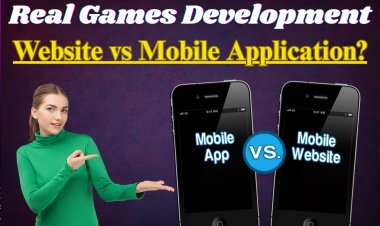 Real Games Development - Website vs Mobile Application?